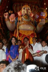 Dictator Movie Song Launch at Khairtabad Ganesh